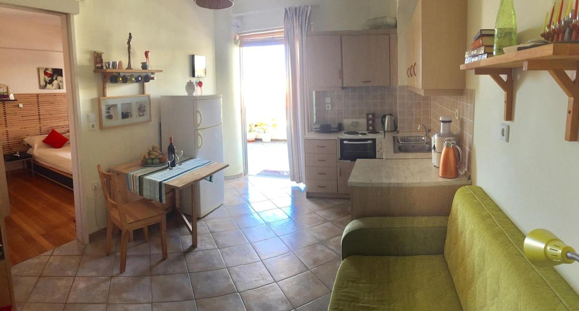Erieta Sea View Apartment50M From The Beach Retimno Zewnętrze zdjęcie